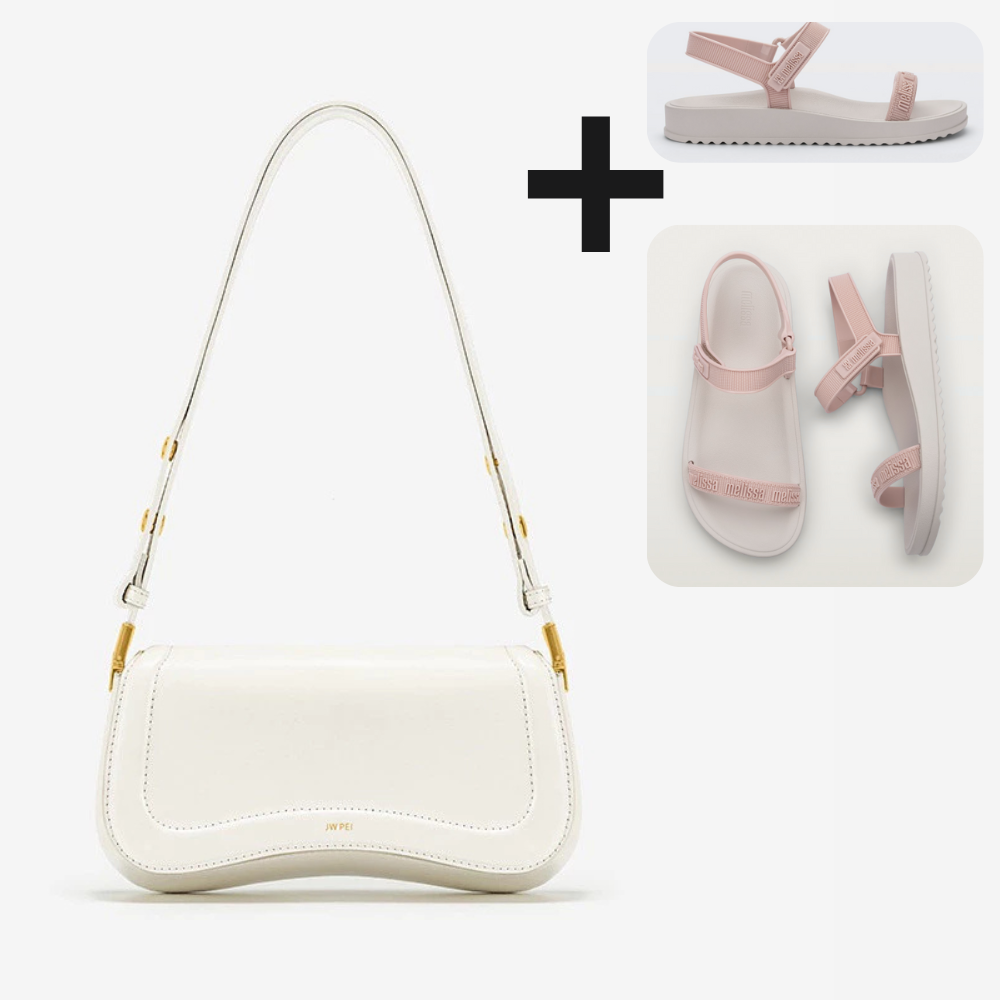 Bolsa Feminina Minimalista Premium + Chinelo MELISSA+BRINDE– DailyPack Vyntore™