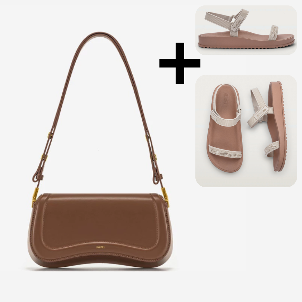 Bolsa Feminina Minimalista Premium + Chinelo MELISSA+BRINDE– DailyPack Vyntore™